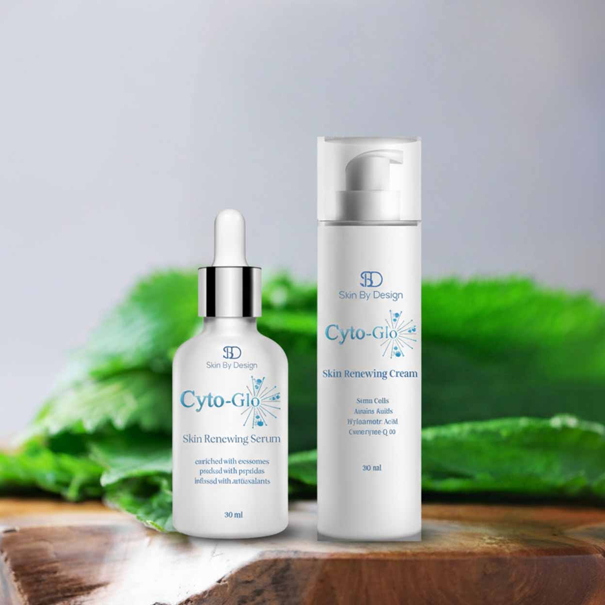 Cyto-Glo Skin Renewing Serum and Cream