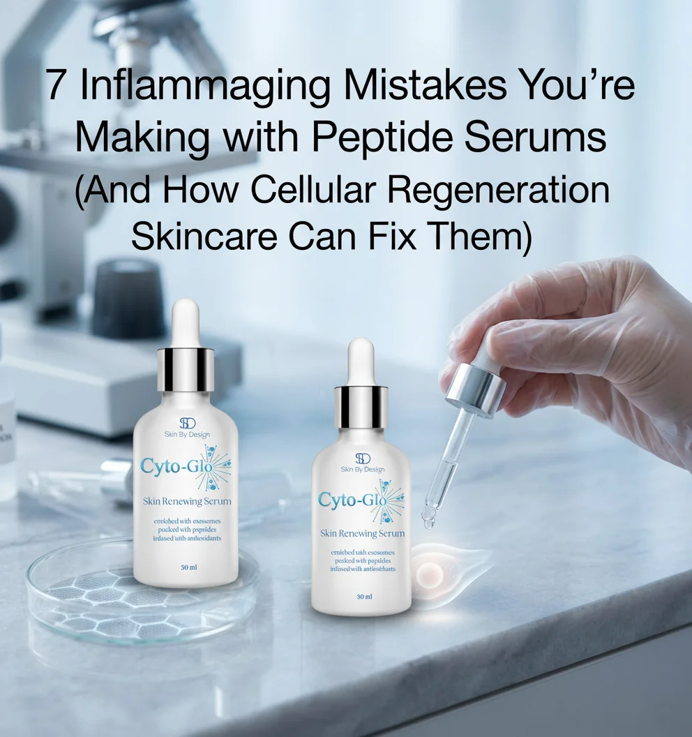 7 Inflammaging Mistakes You're Making with Peptide Serums (And How Cellular Regeneration Skincare Can Fix Them)